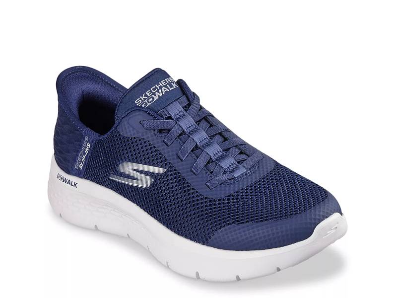 Navy blue walking sneakers online