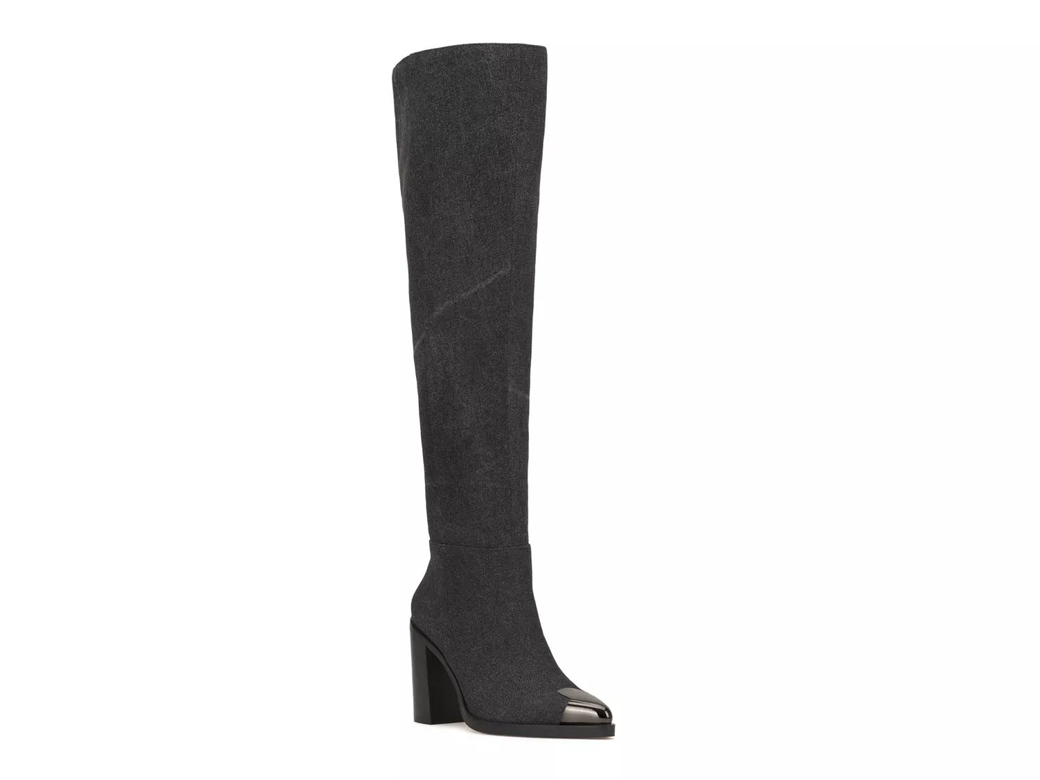 Jessica simpson black shop knee high boots