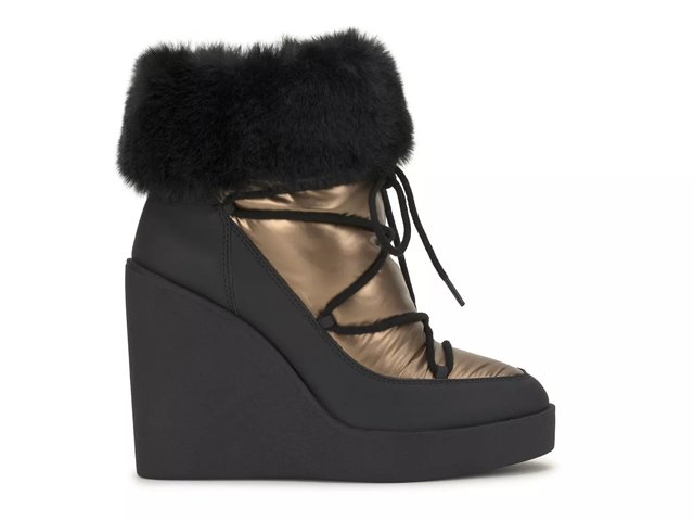 Jessica simpson black wedge new arrivals boots