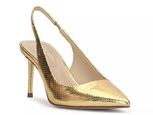 Gold cheap pumps dsw