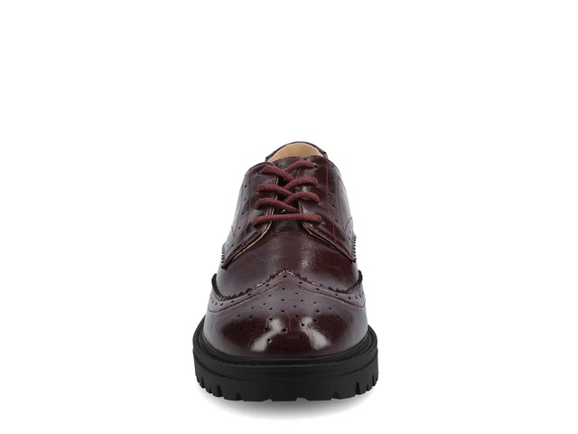 Journee Collection Claudiya Wingtip Oxford - Free Shipping | DSW
