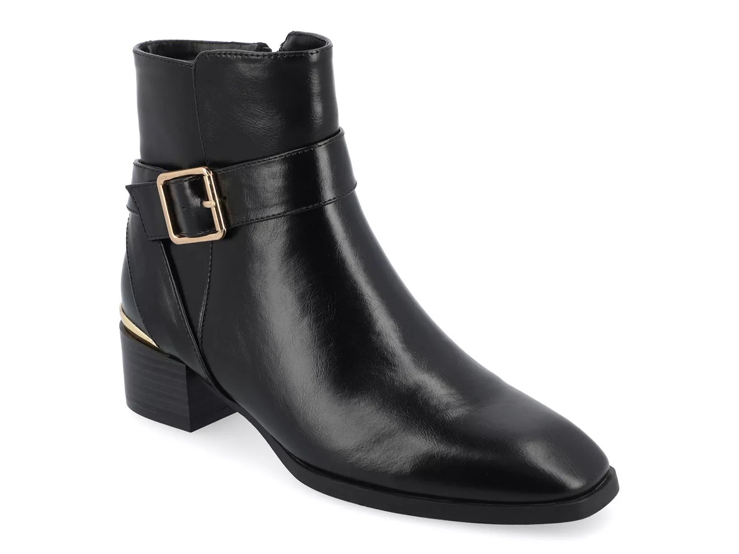 Dsw black heeled booties hotsell