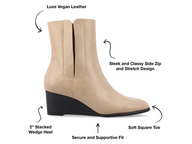 Journee collection enter wedge sales bootie