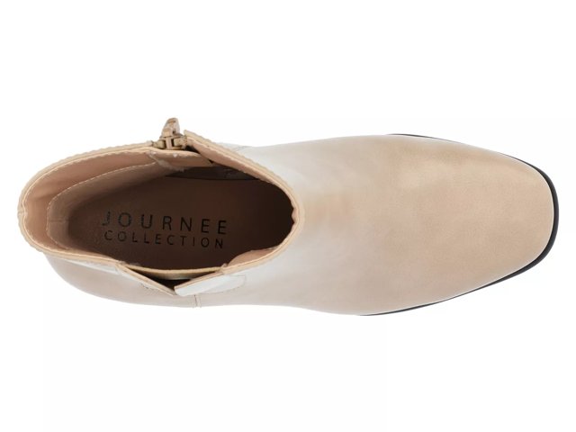 Journee collection store enter wedge bootie