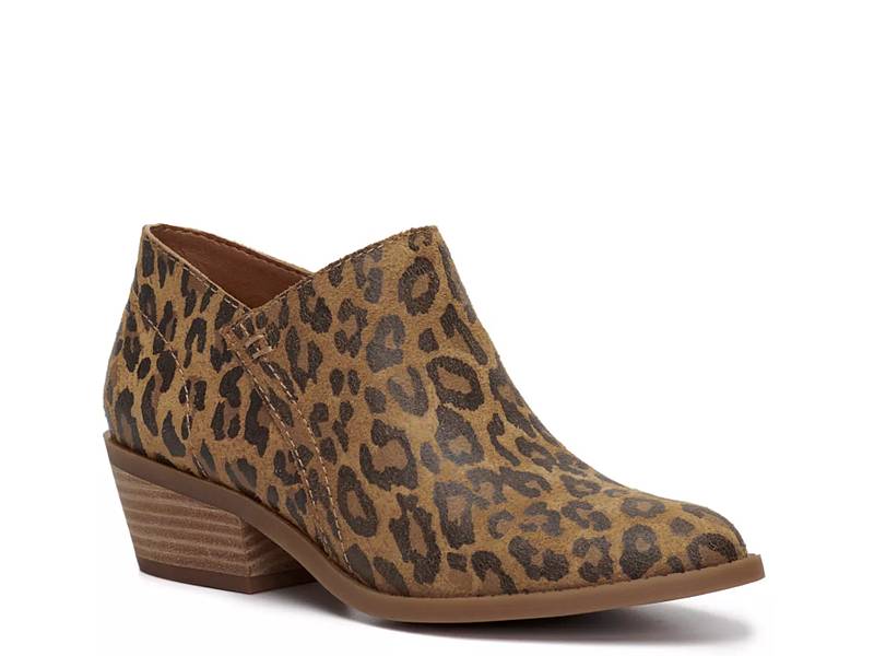 Leopard print shop lucky booties