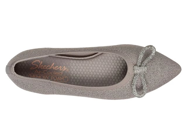 Skechers pointed flats cheap