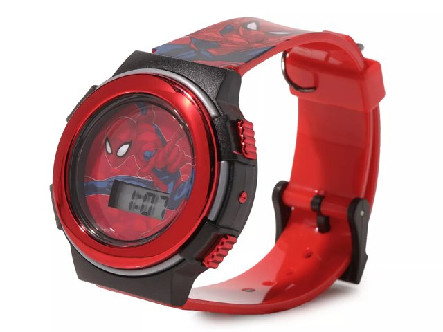 Digital spiderman watch sales