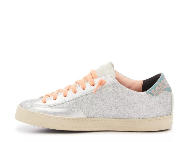 P448 John Multi Glitter Lace-Up Sneakers - 38(7.5/8M)