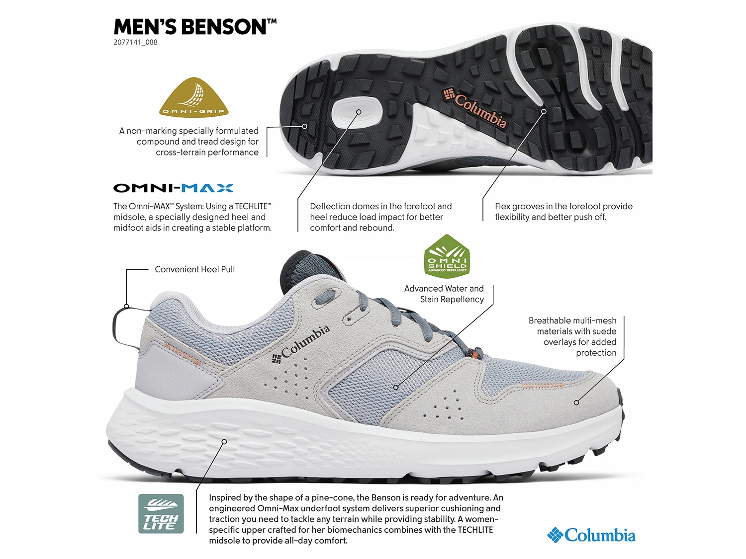 Benson Hiking Shoe - Men's