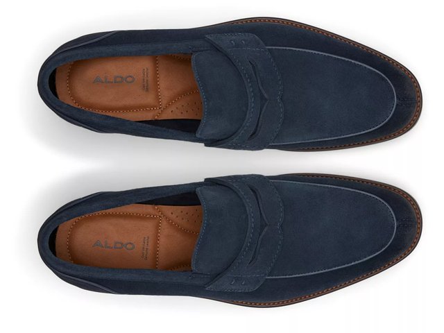 Aldo suede loafers top