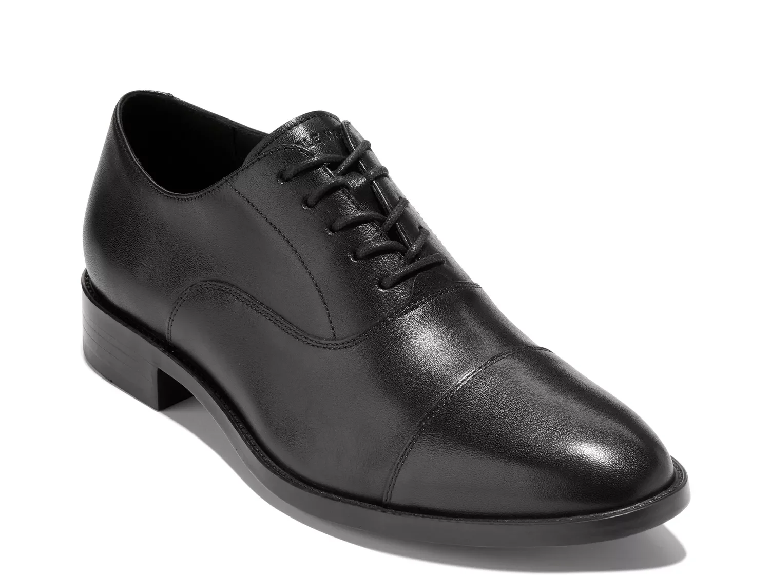 Cole Haan Men s Hawthorne Cap Toe Oxford Black Oxfords