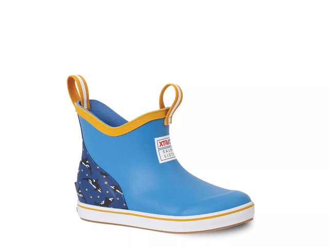 Xtratuf Kids' Ankle Deck Boots Light Blue / 2