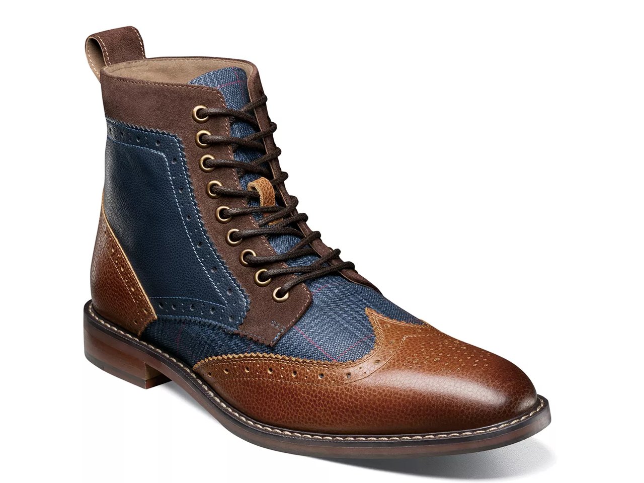 Stacy adams wingtip boots top