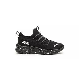 Puma Kids One4All Sneaker Big Kid Shoes Black White Size 6.5 M