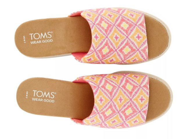 TOMS Margot Wedge Sandal - Women's - Free Shipping | DSW