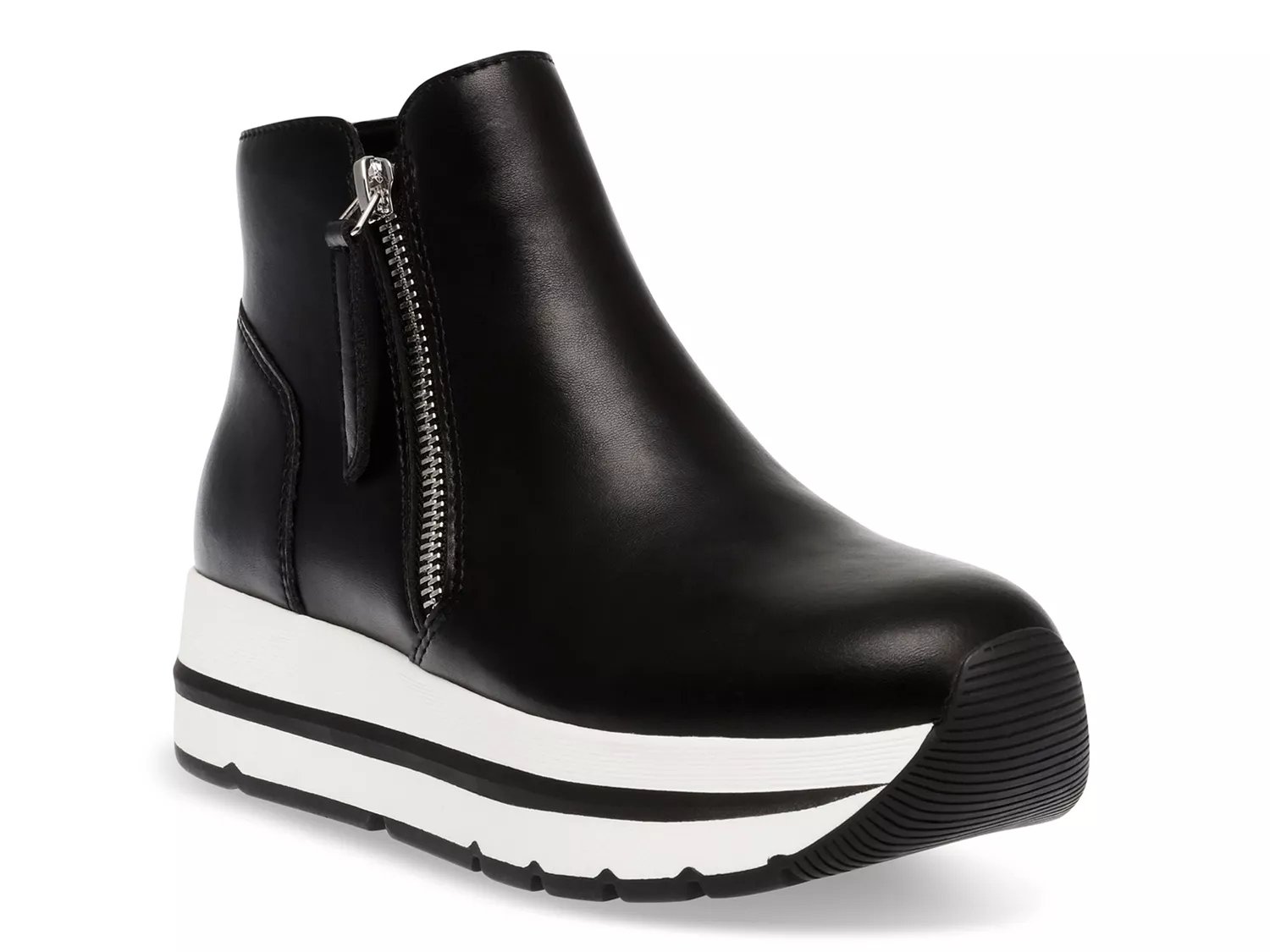 Black high top steve madden sale