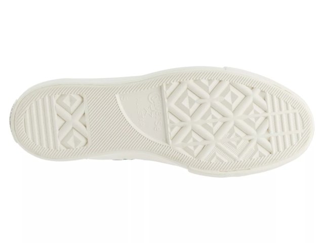 Converse white leather platform sneakers outlet
