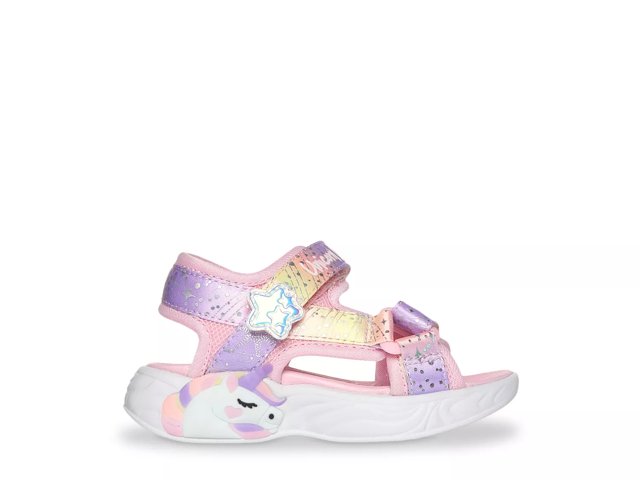 Skechers light up sandals childrens top