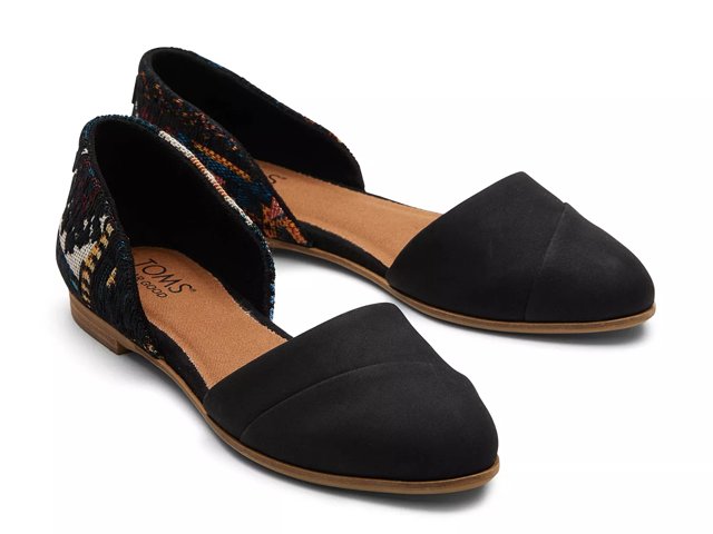 Toms jutti suede clearance flat