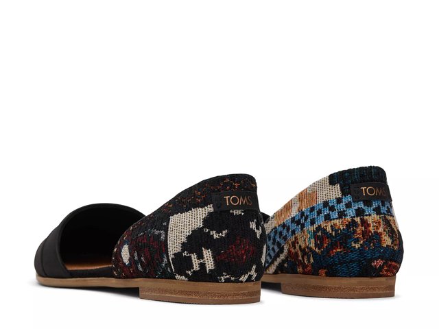 Toms jutti shop flats leopard