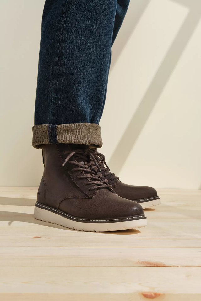Toms porter boots black hot sale