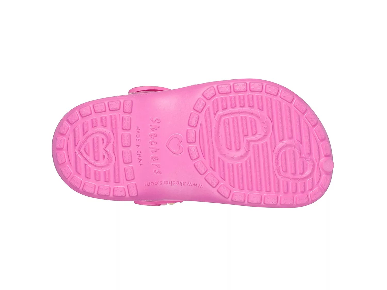 Foamies Heart Charmer Girly Land Light-Up Clog