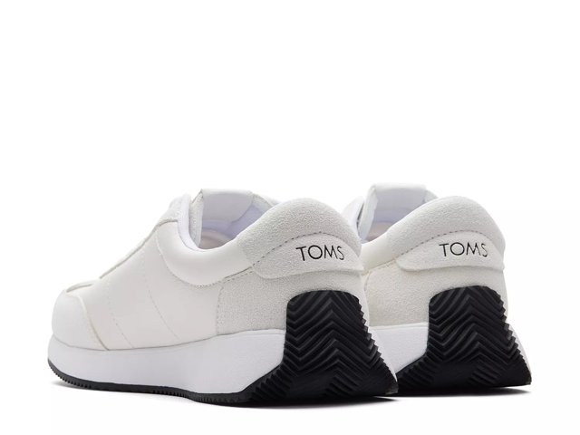 Toms white tennis shoes deals