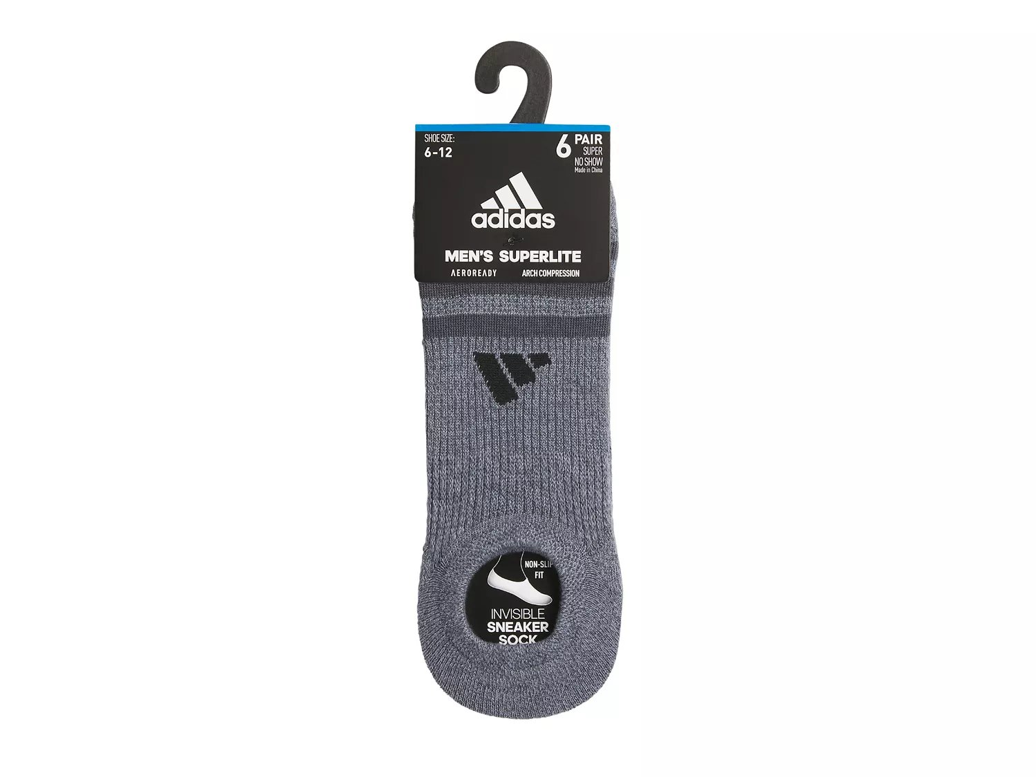 Superlite 3.0 Men's No Show Socks - 6 Pack