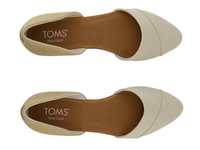 Dsw toms flats best sale