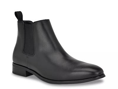 Calvin Klein Premium Olive Grey Mens Chelsea Boots