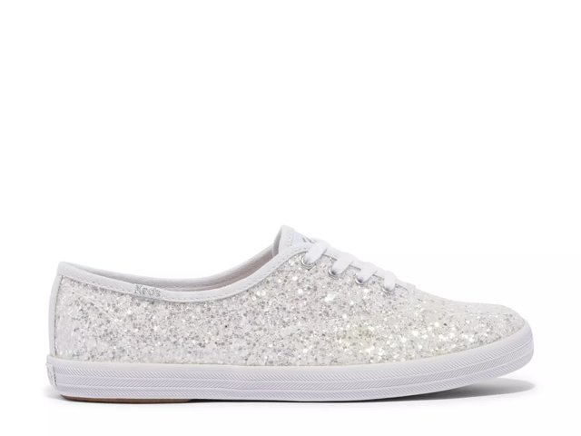 White glitter keds sales