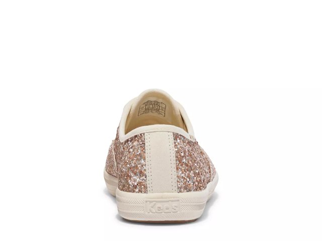 Keds champion store metallic rose gold