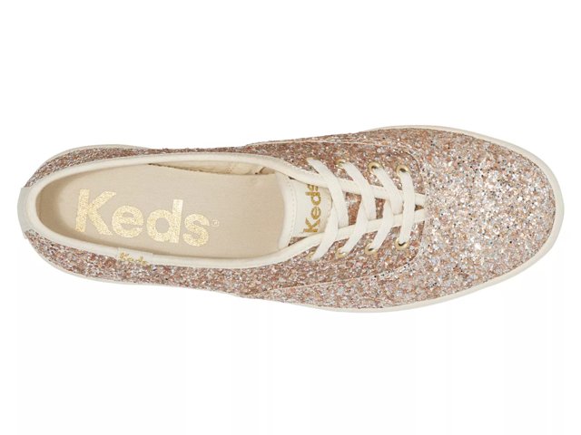 Keds champion hot sale metallic rose gold