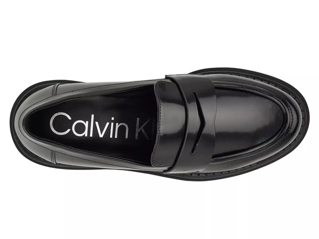 Calvin Klein Women s Grant Loafer in Black Size 10 Imported