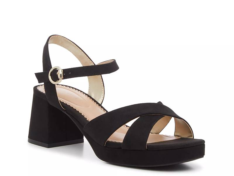 Dsw black dress sandals hotsell