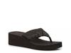 Tacie Wedge Sandal Black view