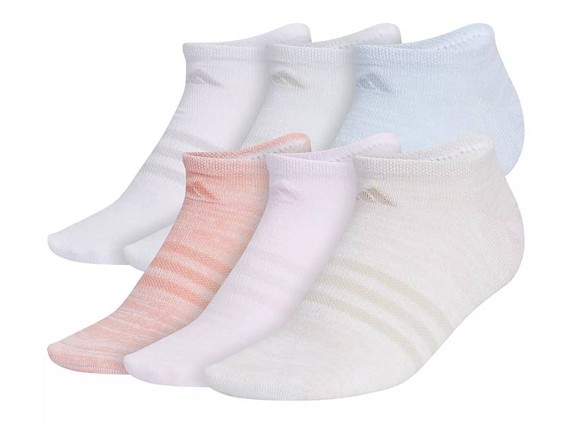 New Balance Neon Women's No Show Socks - 6 Pack - Free Shipping