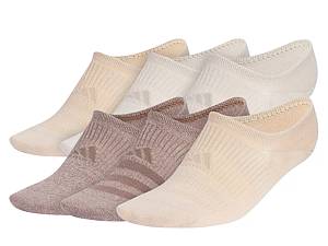 adidas Athletic Cushioned Women's Quarter Ankle Socks - 6 Pack