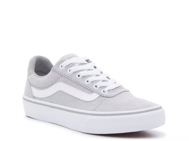 Grey vans womens shop