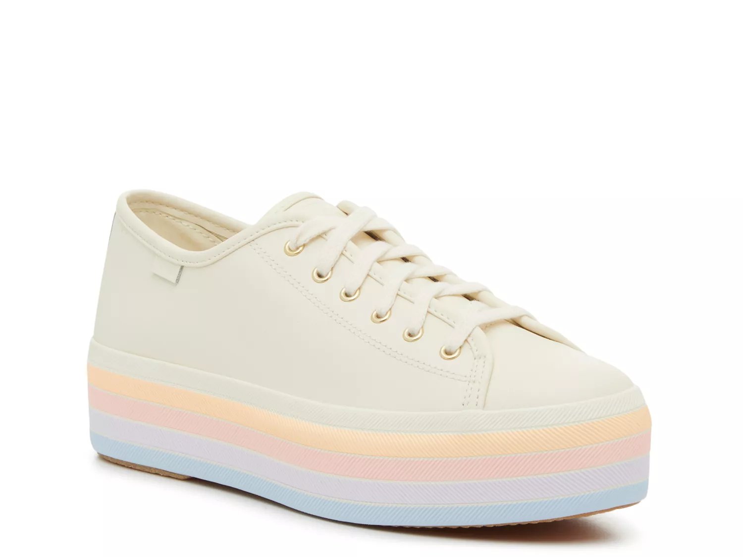 Женские модные кроссовки Keds на тройной платформе