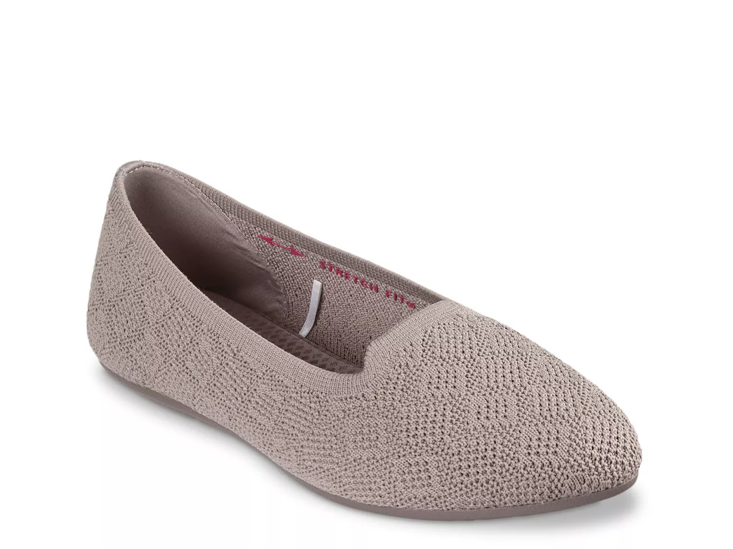 Skechers taupe outlet flats