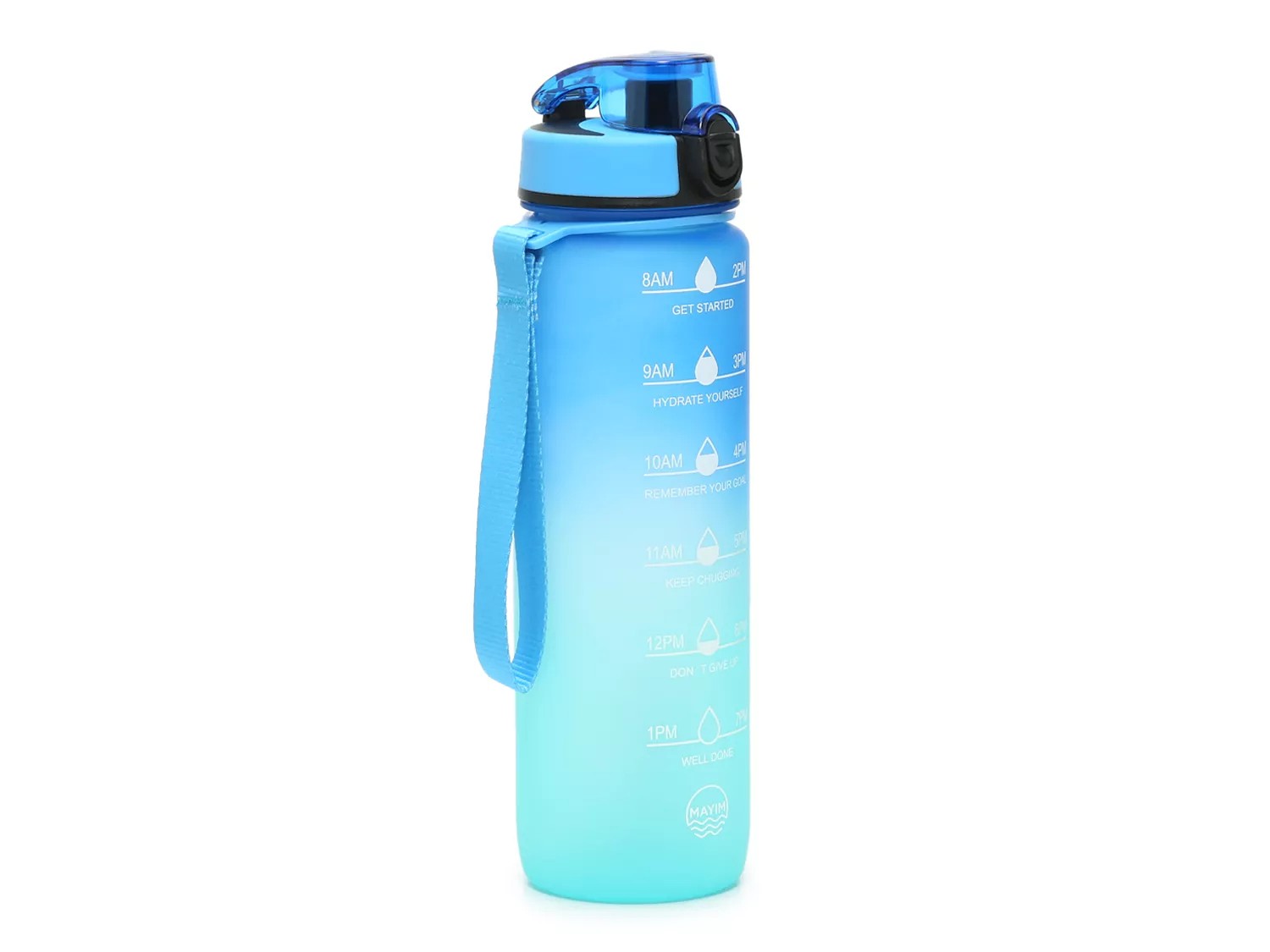 Mayim Skinny Ombre Motivational 32-Oz. Water Bottle - Free Shipping | DSW