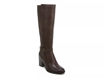 Leather narrow 2025 calf boots