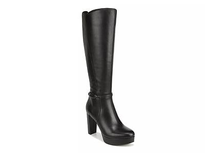 Black Narrow-Calf Boots for Women