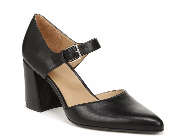 Naturalizer black patent shop pumps