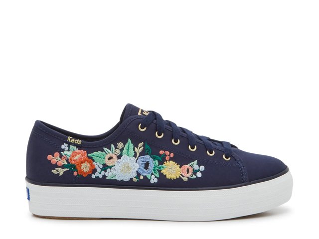 Keds x Rifle Paper Co Triple Kick Platform Sneaker Women s Free Shipping DSW
