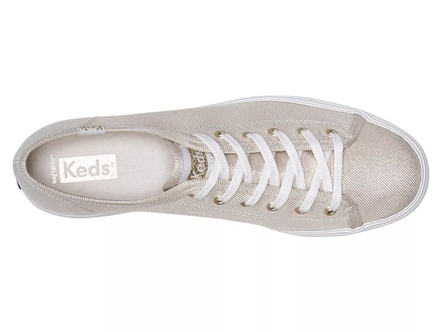 Keds triple store matte brushed metallic