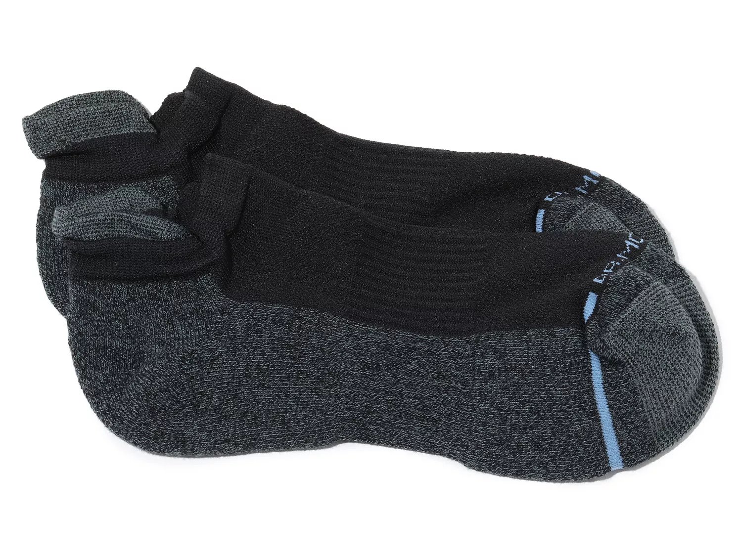 Dr. Motion Men's No-Show Compression 2-Pair Socks Set