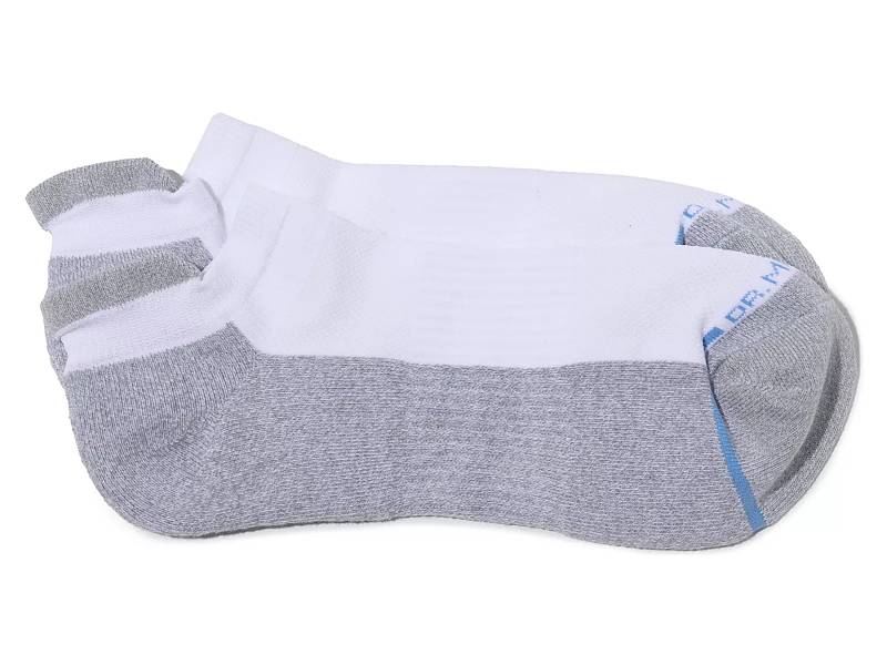 Dr. Motion Men's No-Show Compression 2-Pair Socks Set