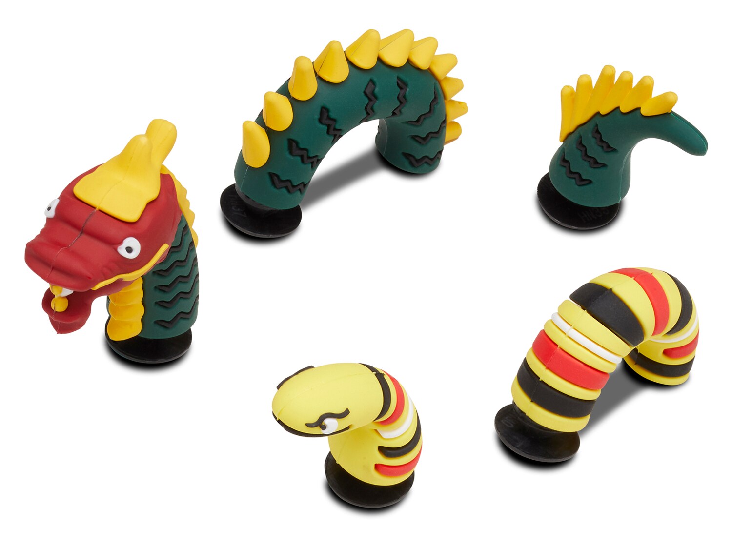 Crocs 3D Monsters Jibbitz Set - 5 Pack - Free Shipping